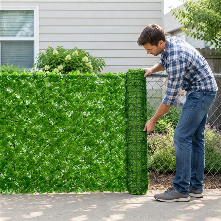 Fake Hedge Fence price