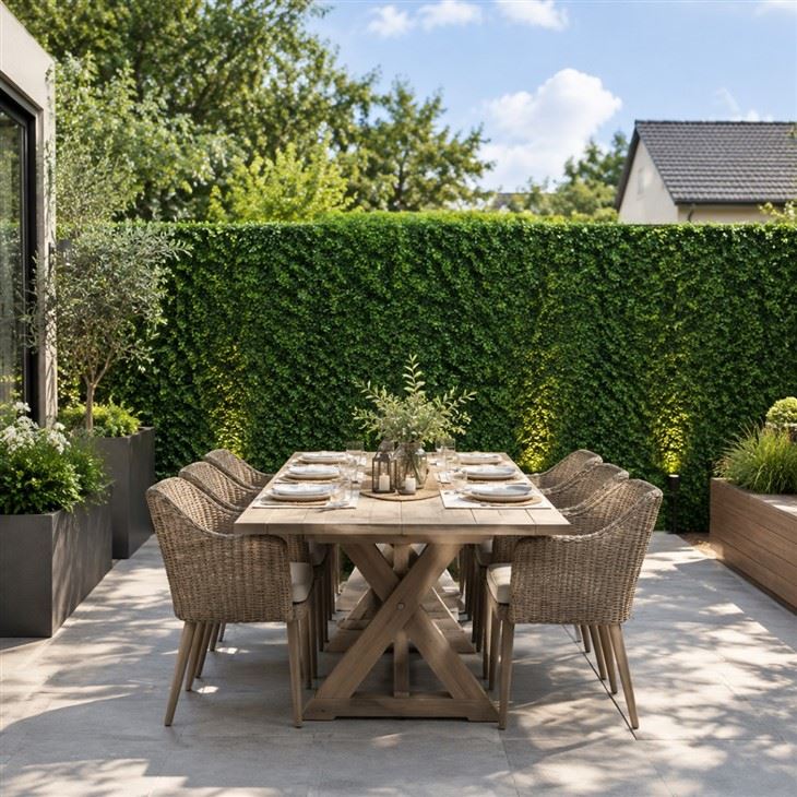 Outdoor Fake Hedge Wall high quality