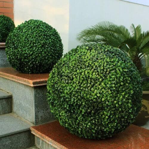 Artificial Boxwood Topiary Ball