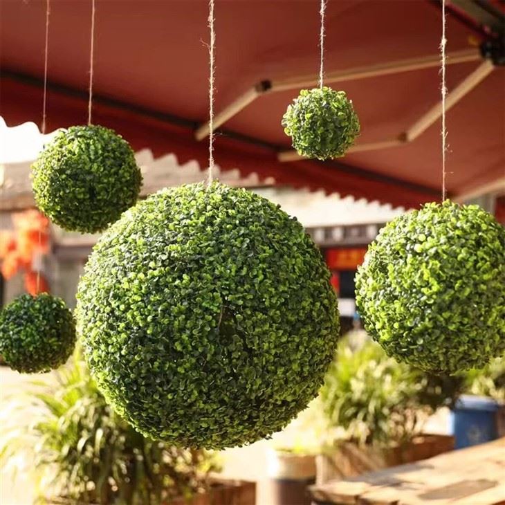 Artificial Boxwood Topiary Ball