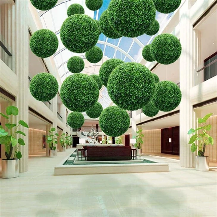 Artificial Boxwood Topiary Ball
