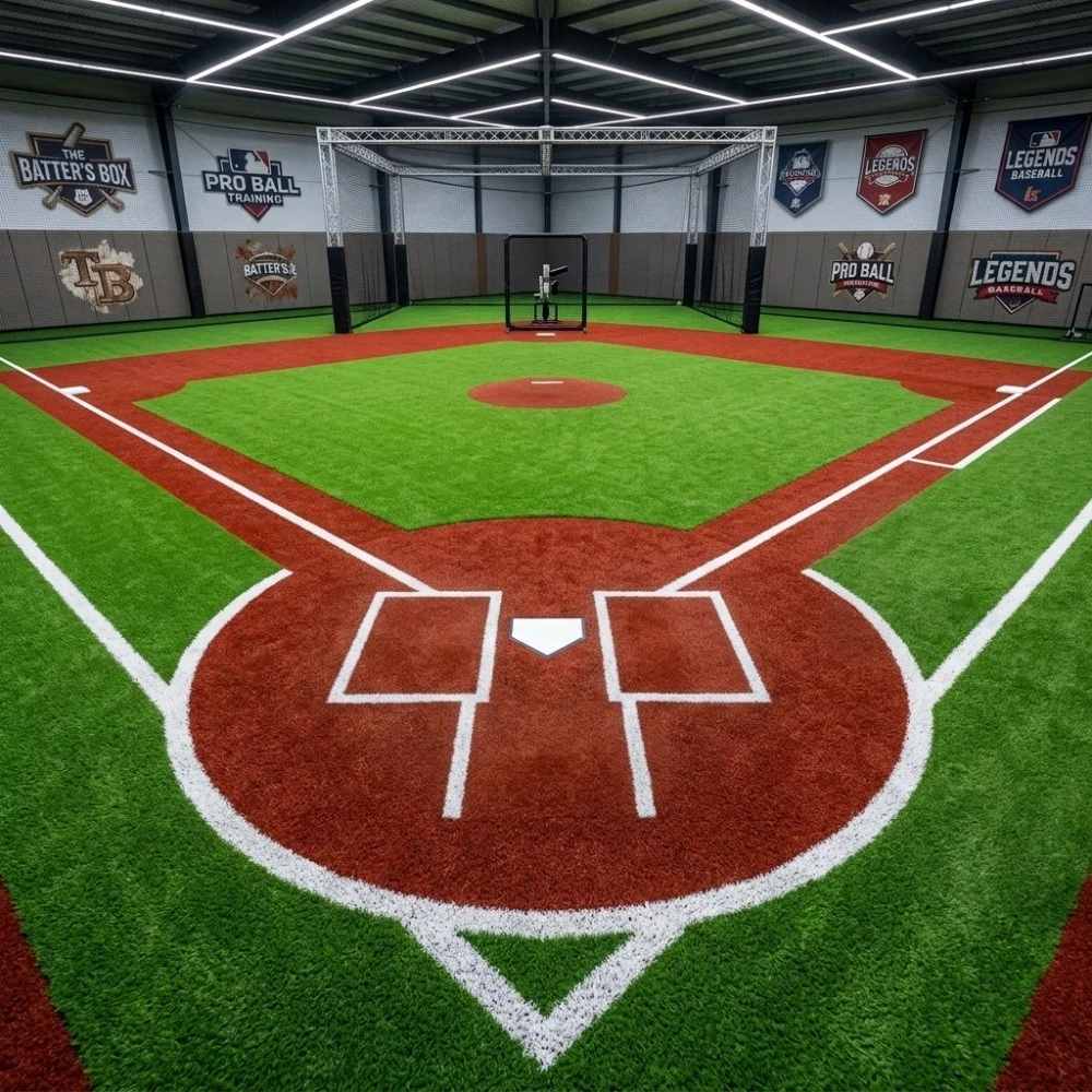 Custom Indoor Baseball Turf Custom Indoor Baseball Turf