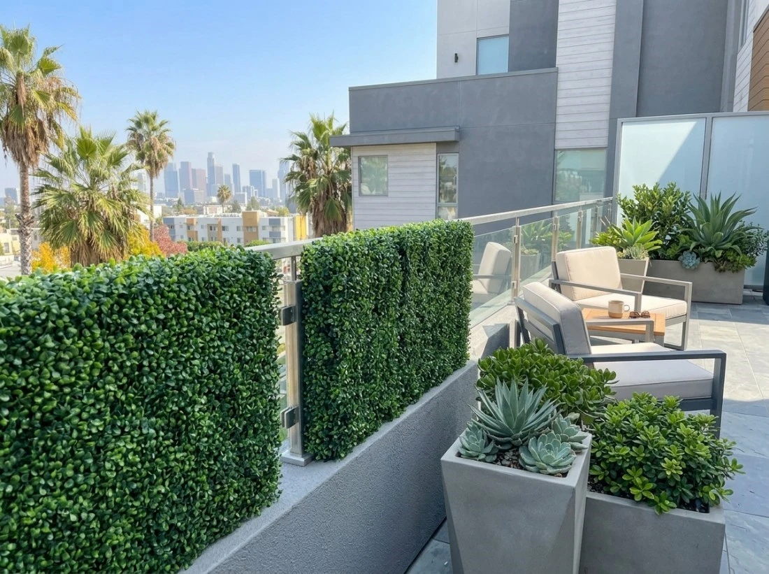 Linwoo Artificial Hedge Project Linwoo Artificial Hedge Project