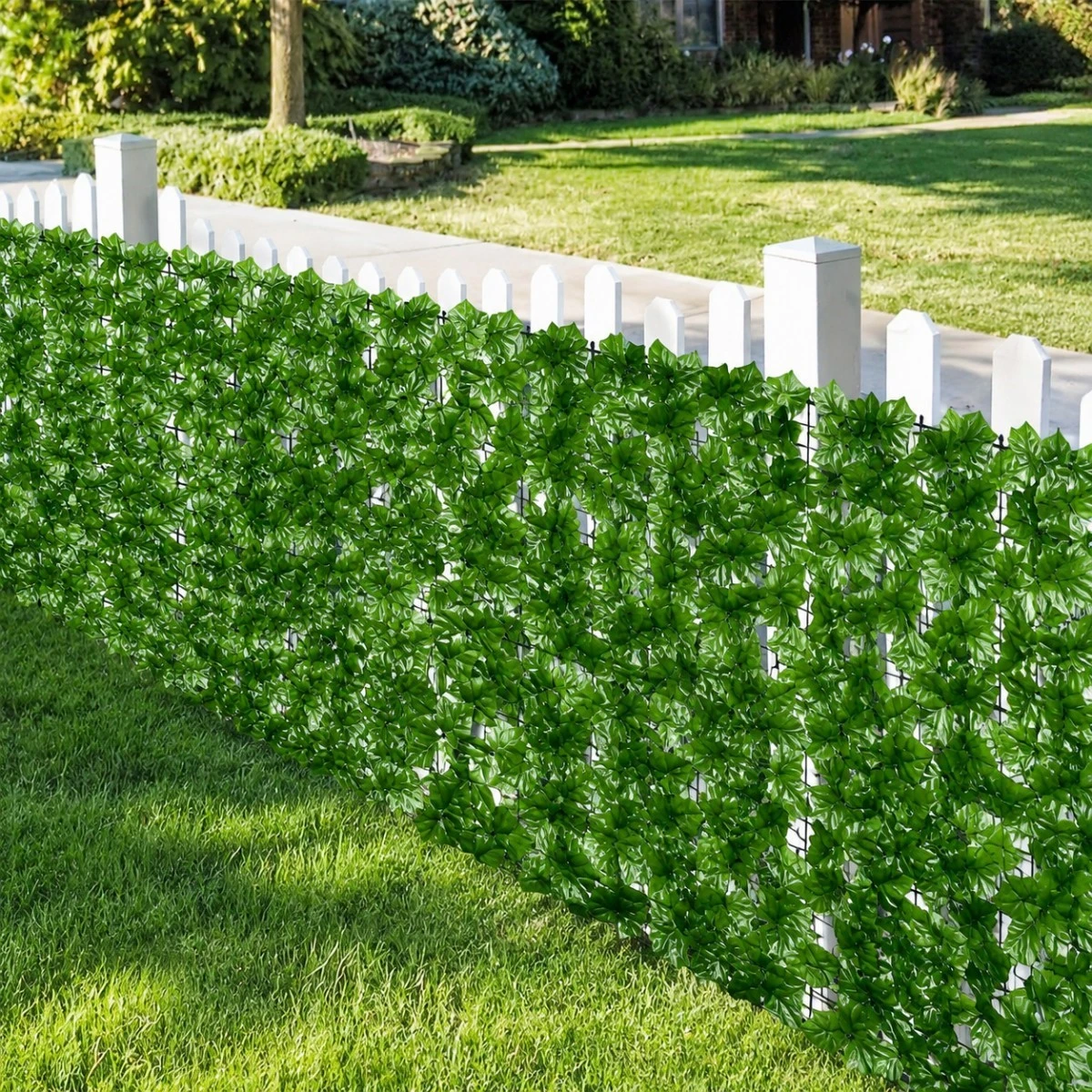 Custom Fake Hedge Fence Custom Fake Hedge Fence