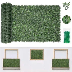 Artificial Boxwood Hedge Outdoor